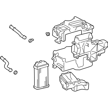 Toyota 87150-0C040 Heater Assembly