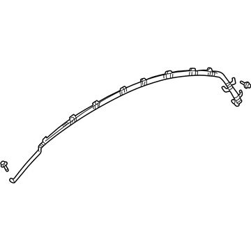Infiniti K85PA-AS500 Curtain Air Bag Module Assembly, Driver