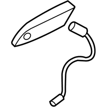 Kia 826502G000 Front Door Outside Handle Assembly, Left