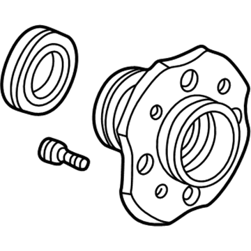Honda 42200-S84-C52 Bearing Assembly, Rear Hub Unit