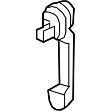 Mopar 55395410AH Handle-LIFTGATE