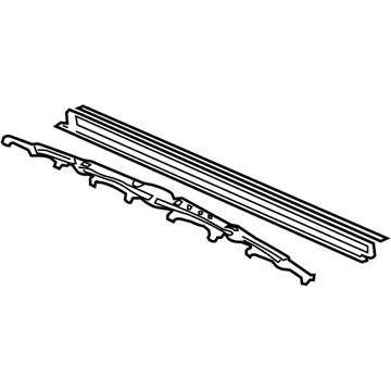 Honda 76630-S5T-A01 Blade, Windshield Wiper (410MM)