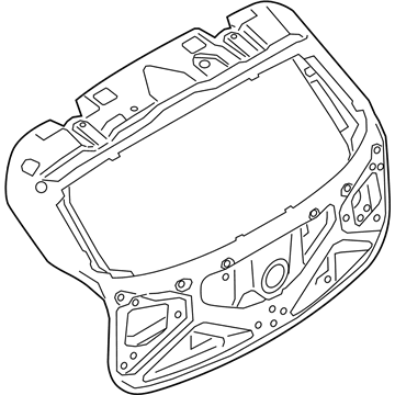 BMW 41-00-7-423-832 Trunk Lid