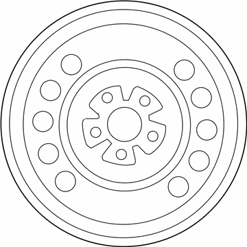 Ford 3W3Z-1007-DA Compact Spare