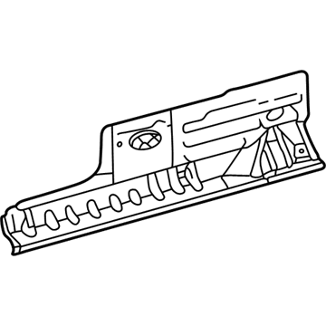 Toyota 57402-04902 Member Sub-Assy, Floor Side, Inner LH