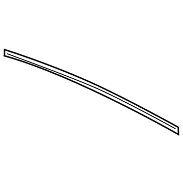 BMW 51-35-7-205-753 Window Guide Web Cover Left
