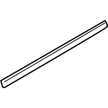 BMW 51-22-7-205-736 Inner Weatherstrip, Rear Right Door