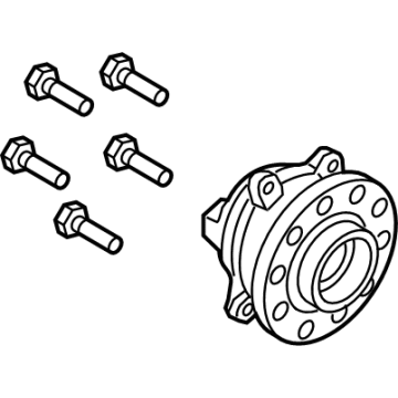 Kia 51750J6500 Front Wheel Hub Assembly