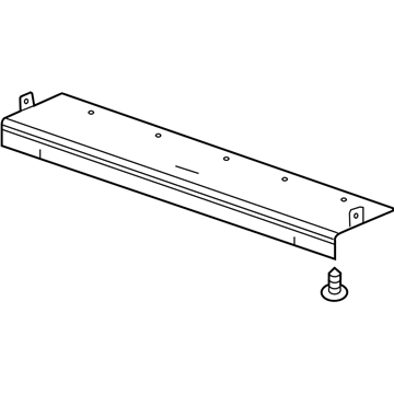 GM 22906317 Lower Baffle