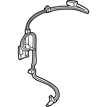 Lexus 89542-47030 Sensor, Speed, Front RH