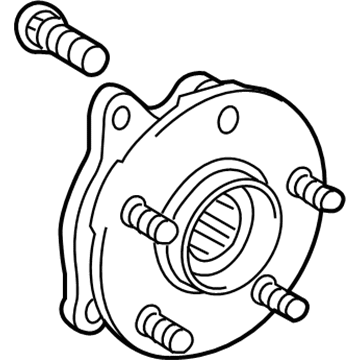 Toyota 43550-47011 Hub & Bearing