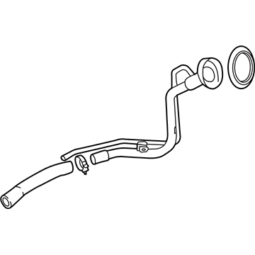 Nissan 17220-3AN0A Tube Assy-Filler