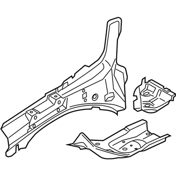 Ford HG9Z-5410463-A Rail Assembly