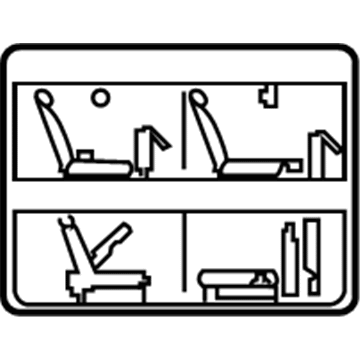 Nissan 88090-9CD0A Label - CAUTIION, 2ND Seat