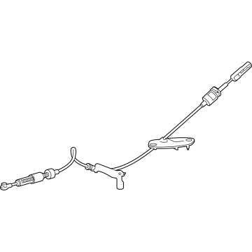 Toyota 33820-48450 Shift Control Cable