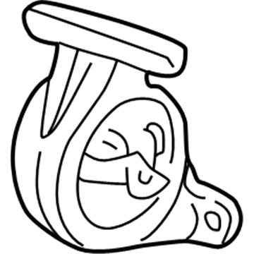 Mopar 52129268AE INSULATOR-Engine Mount