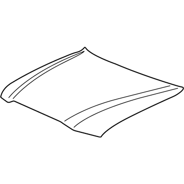 Toyota 53301-60510 Hood