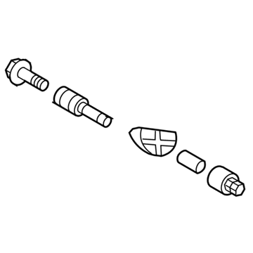 Honda 06421-S3V-A04 Sensor Assembly, Tpms