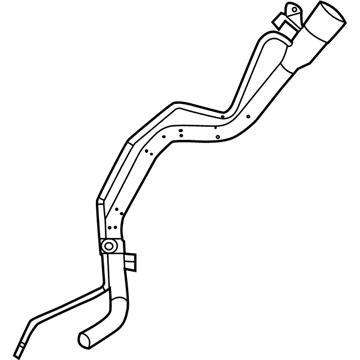 GM 84814671 Filler Pipe