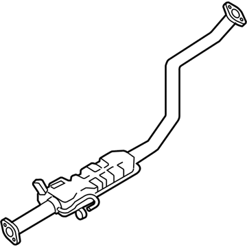 Hyundai 28650-2C451 Center Exhaust Pipe