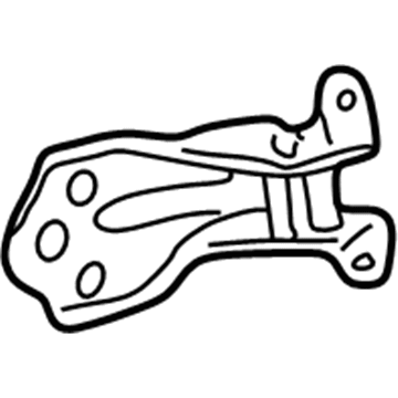 Kia 794303C000 Hinge Assembly-Door Lower LH