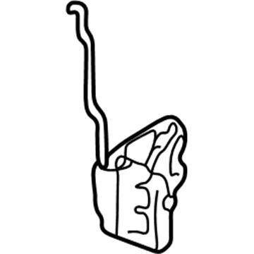 Kia 8142038000 Rear Door Latch Assembly, Right