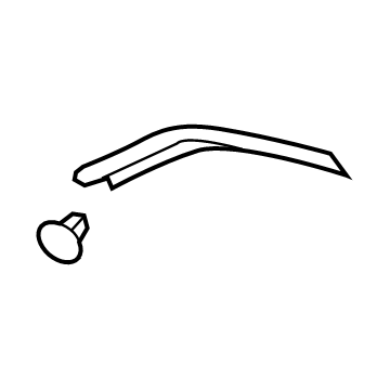 GM 42358224 Front Weatherstrip