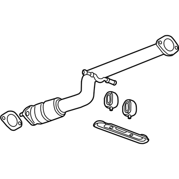 GM 84129716 Front Pipe