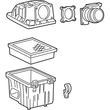 Ford 6L5Z-9600-A Air Cleaner Assembly