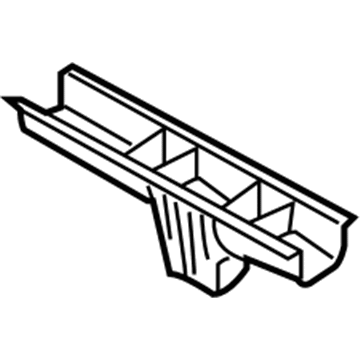 Infiniti 75650-JJ50A Member Assembly-Rear Cross Center