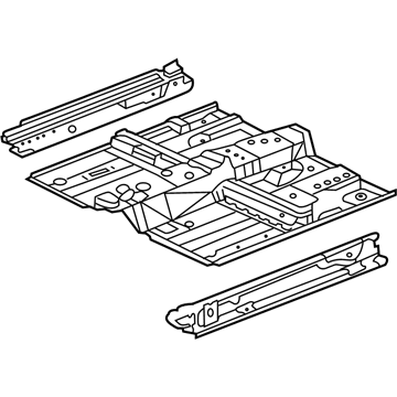 Honda 65100-SDN-A12ZZ Floor, FR.