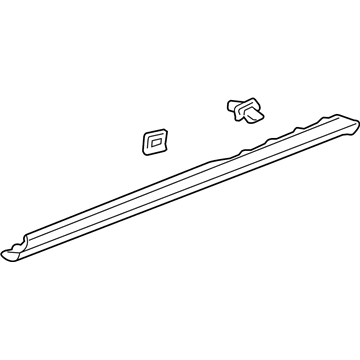 Honda 71800-SHJ-A01 Garnish Assy., R. Side Sill