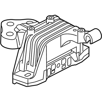 Mopar 68245568AA ISOLATOR-Transmission Mount