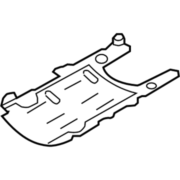 Nissan 11113-EY00A Plate-BAFFLE, Oil Pan