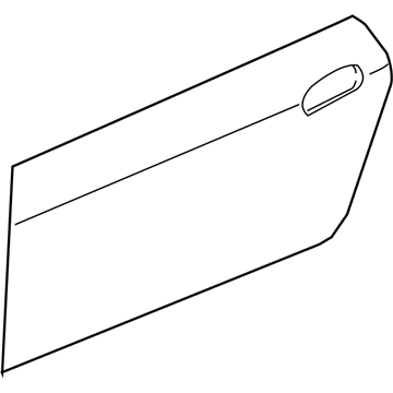 Honda 67151-S2A-335ZZ Skin, L. FR. Door