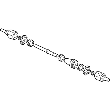 Honda 42310-SCA-E21 Driveshaft Assembly, Passenger Side