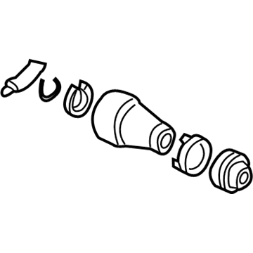 Honda 42017-S0E-010 Boot Set, Joint