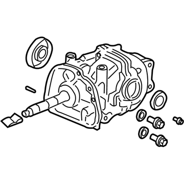 Honda 41010-PNZ-345 Carrier Sub-Assembly