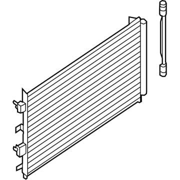 Ford LX6Z-19712-L CONDENSER ASY