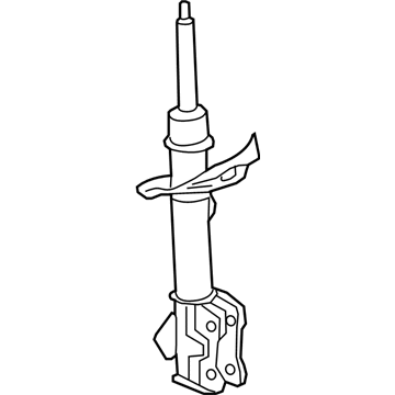 Honda 51611-T0A-A01 Shock Absorber Unit, Right Front