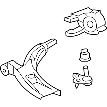 Honda 51360-T1W-A55 Arm, Left Front (Lower)