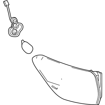 Toyota 81550-0E250 Combo Lamp Assembly