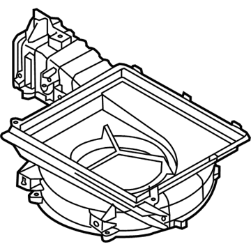 Kia 97114A9000 Case-Blower, Upper