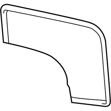 Toyota 87906-0C040 Mirror Glass