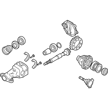 Nissan 38301-EH35B Final Drive Assembly