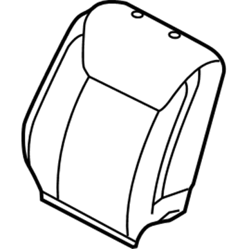 Toyota 71073-08080-B0 Seat Back Cover