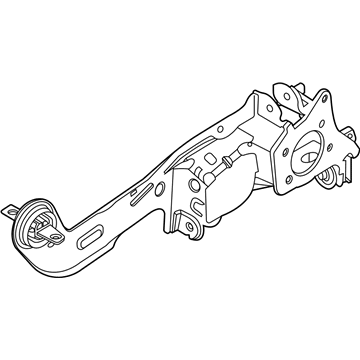 Ford LX6Z-5A969-P KNUCKLE AND HUB ASY