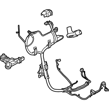 Ford JL3Z-14300-GA Positive Cable