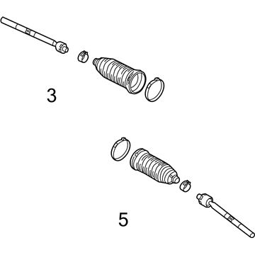 Ford DG9Z-3280-A Inner Tie Rod