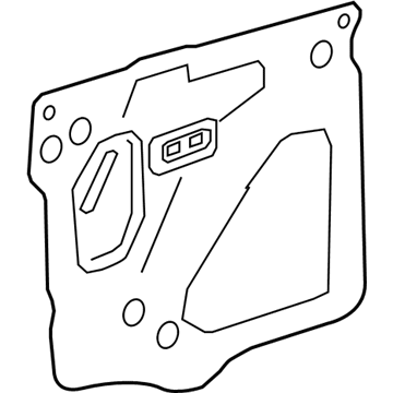 GM 23468174 Water Deflector